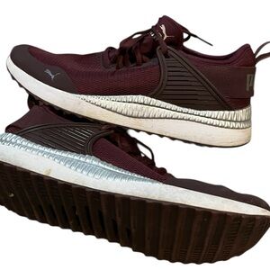 Puma Burgundy Athletic Shoes